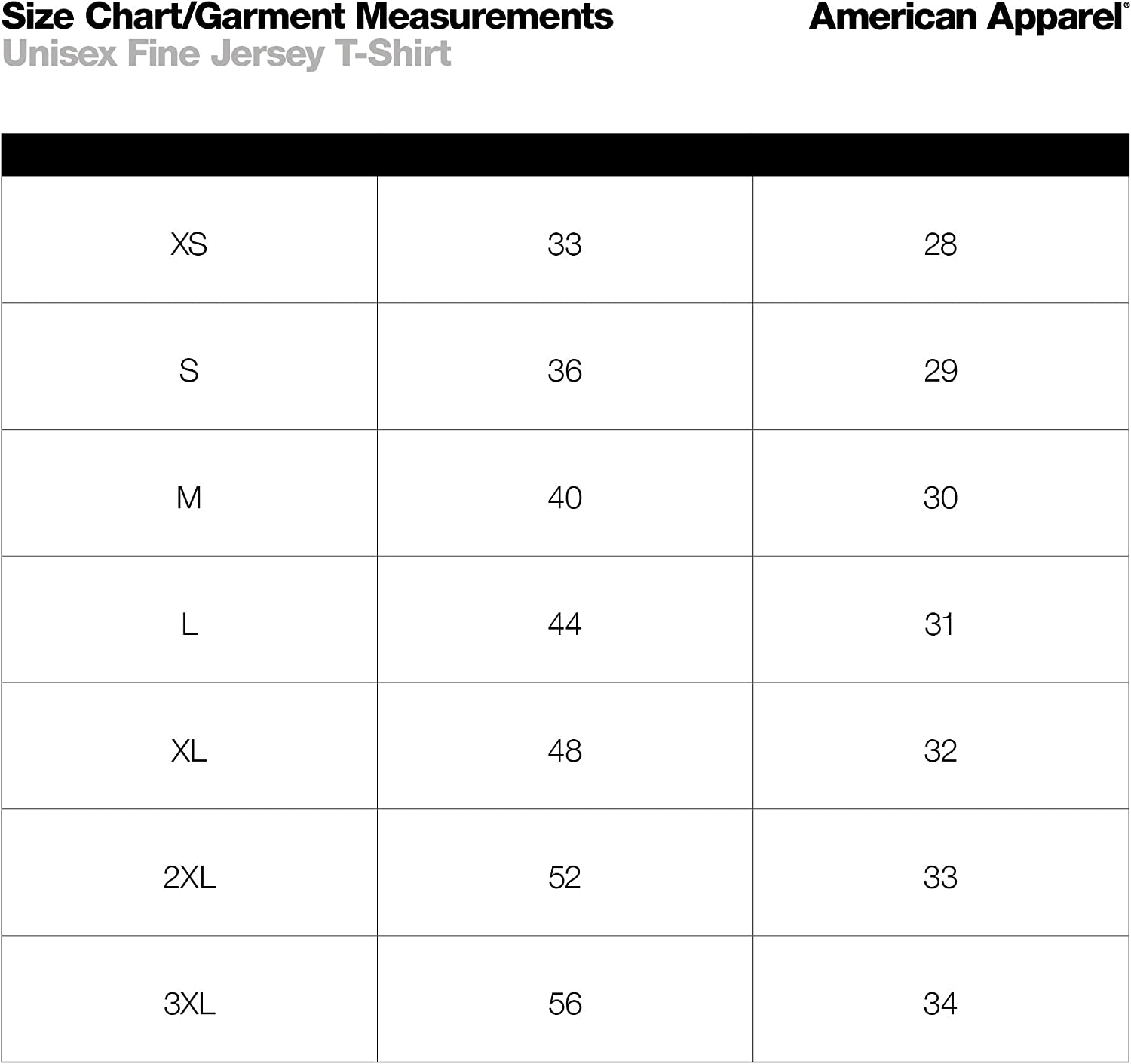 American Apparel unisex-adult Fine Jersey Crewneck Short Sleeve T-Shirt， 2-Pack - Image 4